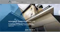 Desktop Screenshot of hendriksconstruction.ca